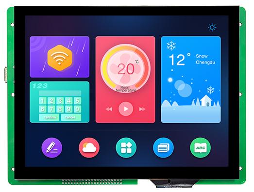 EKT084 DWIN T5L1 UART HMI 8.4" IPS-TFT ЖК-дисплей с оценочной платой разработки