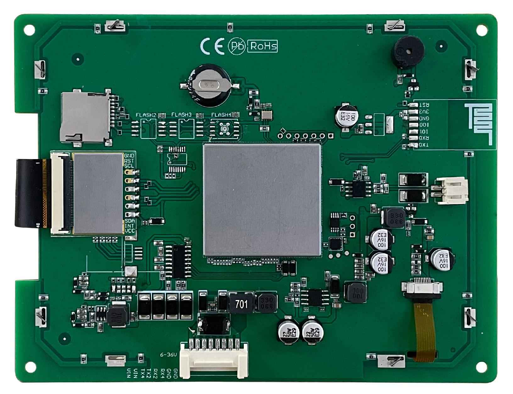 DMG64480K057_03W DWIN T5L0 UART 5.7" IPS ЖК-дисплей медицинского класса