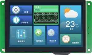 DMG80480S050_03W DWIN T5L1 UART HMI 5" наружный экран для суровых условий эксплуатации для суровых условий эксплуатации