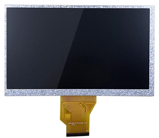 LN80480T070IA3098 DWIN 7" 800×480 RGB 24bit 50PIN 300nit TN ЖК-дисплей