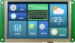 DMG80480S050_03W DWIN T5L1 UART HMI 5" наружный экран для суровых условий эксплуатации для суровых условий эксплуатации