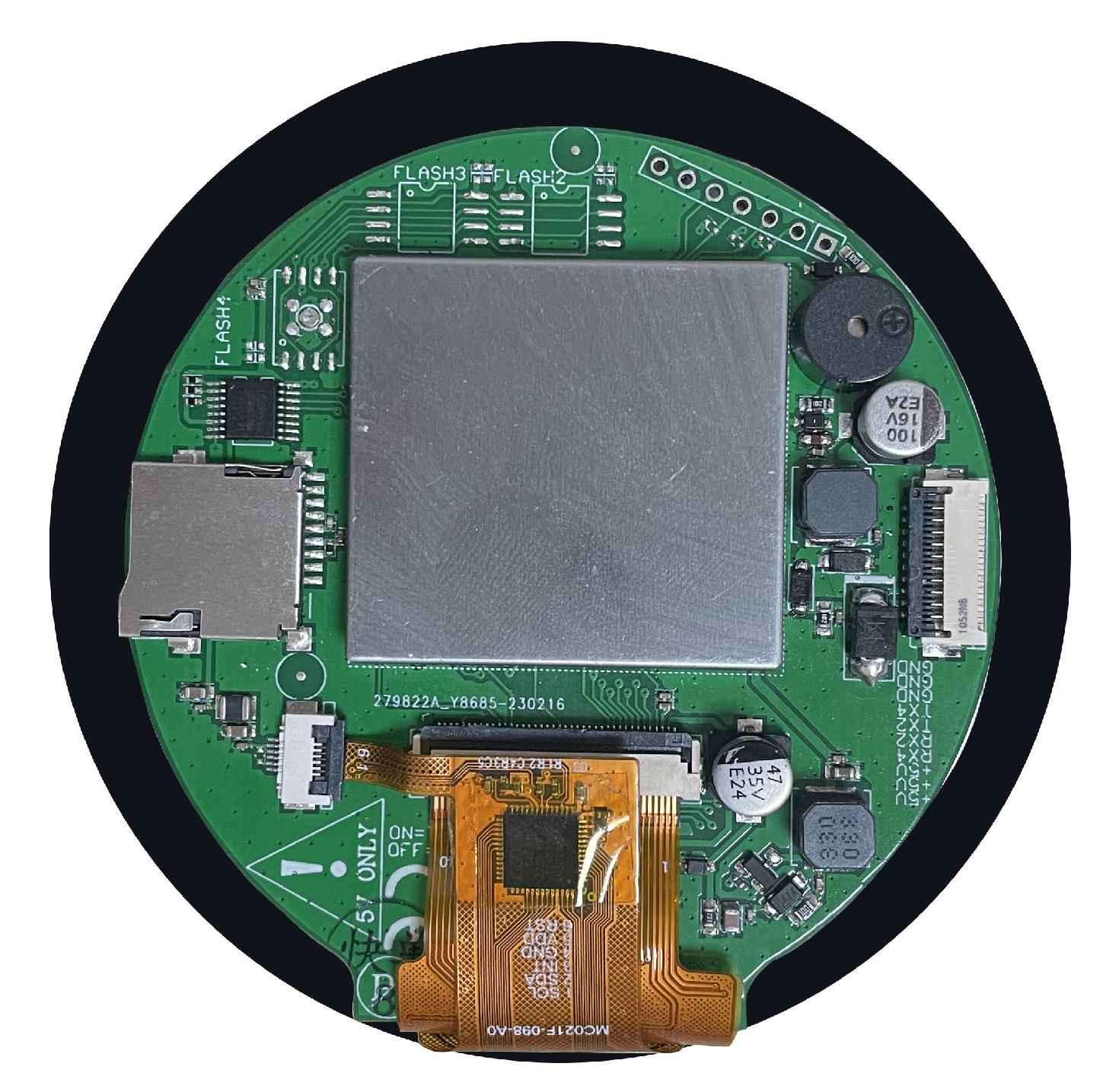 DMG48480C028_03W DWIN T5L1 HMI 2.8" круглый IPS ЖК-дисплей коммерческого класса
