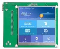 EKT041 DWIN T5L1 UART HMI 4.1" IPS-TFT ЖК-дисплей с оценочной платой разработки