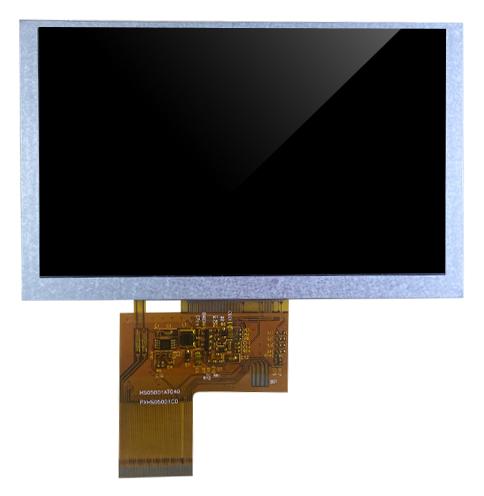 LN80480T050IA4098 DWIN 5" 800×480 RGB интерфейс 400nit TN TFT ЖК-дисплей