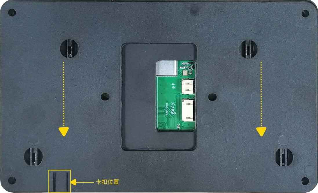 TC070C44W00 DWIN T5L0 UART 4" проводной контроллер IOT Smart Home c емкостным сенсорным экраном и модулем Wi-Fi Tuya
