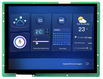 HDW104_001L DWIN 10.4" IPS ЖК-дисплей 1024x768 с USB и HDMI интерфейсом и сенсорной ёмкостной панелью