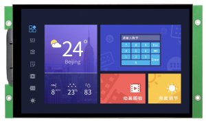 DMG12800T080_01W DWIN T5L2 UART HMI 8" IPS ЖК-дисплей промышленного класса