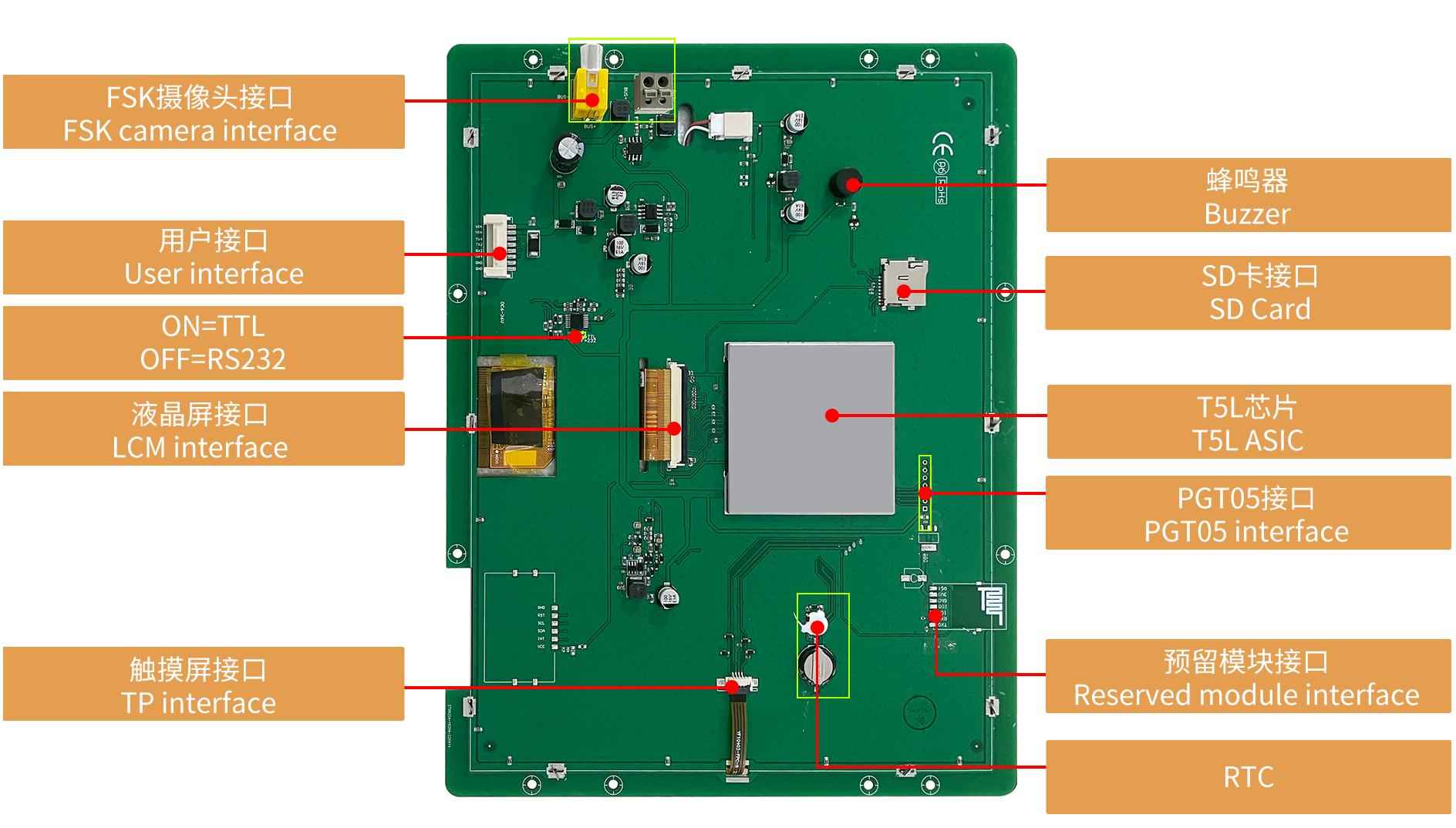 DMG10768T104_26W DWIN T5L2 HMI 10.4" ЖК-дисплей с шиной FSK промышленного класса