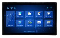 DMG19108C238_05WTC DWIN T5L2 UART HMI 23.8" IPS 2K HD ЖК-дисплей коммерческого класса с сенсорной ёмкостной панелью