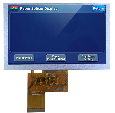 LN80480T050IA4098 DWIN 5" 800×480 RGB интерфейс 400nit TN TFT ЖК-дисплей