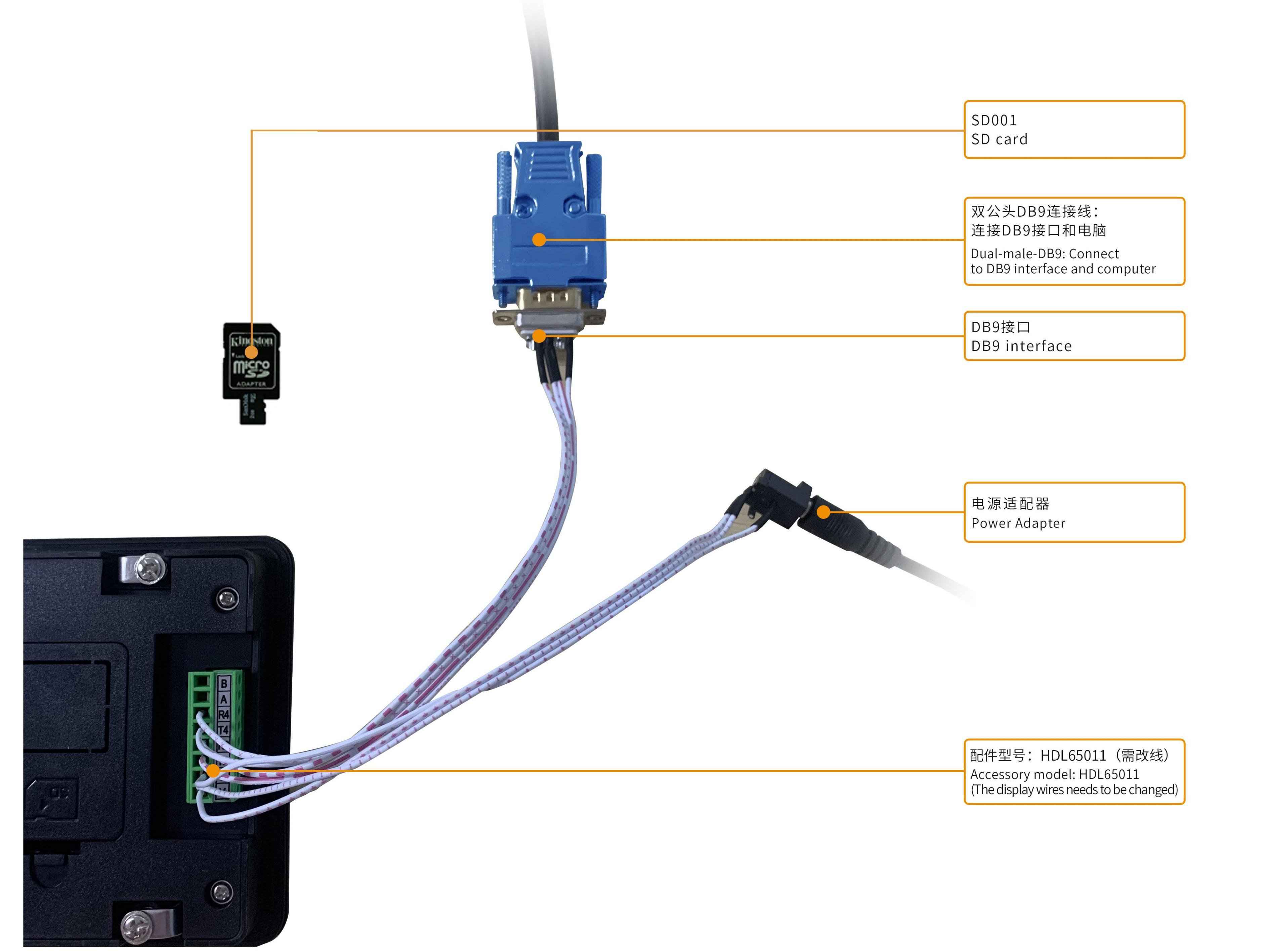 DMG80480C070_15WTR DWIN T5L0 UART HMI 7" TV-TN ЖК-дисплей коммерческого класса с сенсорной резистивной панелью