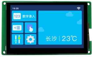 DMG80480K043_03W DWIN T5L1 UART HMI 4.3" ЖК-дисплей медицинского класса