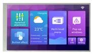 DMG12720T050_06WTC DWIN T5L2 UART HMI 5" INCELL IPS ЖК-дисплей промышленного класса