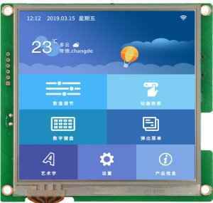 DMG48480C040_03W DWIN T5L1 UART HMI 4" IPS ЖК-дисплей коммерческого класса