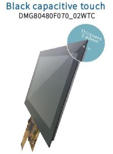 DMG80480F070_02W DWIN T5L0 7" супертонкий ЖК-дисплей COF серии