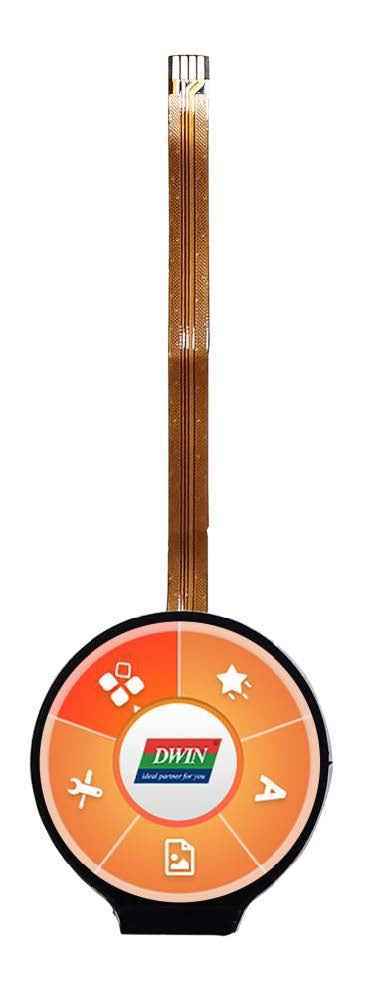 DMG24240F013_03WN DWIN T5L0-Q88 HMI 1.3" IPS круглый супертонкий ЖК-дисплей COF серии