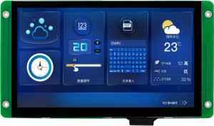 DMG10600K070_03W DWIN T5L2 UART HMI 7" IPS ЖК-дисплей медицинского класса