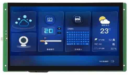 DMG10600T101_26W DWIN T5L2 HMI 10.1" IPS ЖК-дисплей с шиной FSK 1024x600 промышленного класса