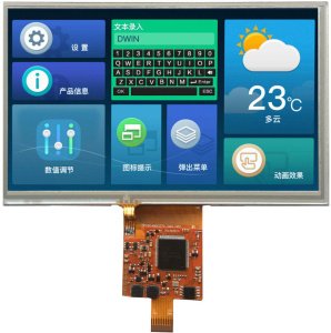 DMG80480C070_06W DWIN T5L1 UART HMI 7" TN ЖК-дисплей коммерческого класса