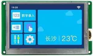 DMG80480T043_01W DWIN T5L0 UART HMI 4.3" IPS ЖК-дисплей промышленного класса