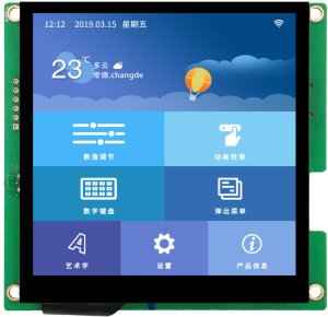 DMG48480C040_03W DWIN T5L1 UART HMI 4" IPS ЖК-дисплей коммерческого класса