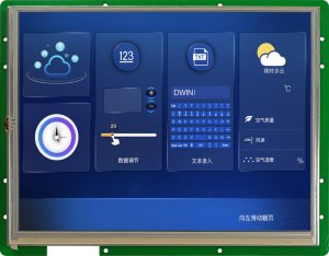 DMG10768S104_03W DWIN T5L1 UART HMI 10.4" IPS ЖК-дисплей для суровых условий окружающей среды