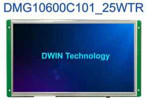 DMG10600C101_25W DWIN T5L HMI 10.1" AHD HD ЖК-дисплей для аналоговой камеры