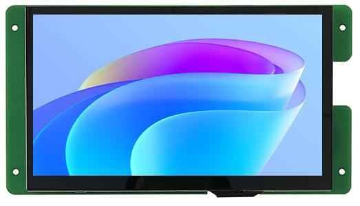 HDW070_008LZ05 DWIN 7" IPS ЖК-дисплей 1024*600 с USB и HDMI интерфейсом и сенсорной ёмкостной панелью