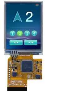 DMG32240F028_01W DWIN T5L0 COF UART HMI 2.8" ультратонкий TN ЖК-дисплей COF серии