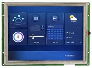 DMG10768K080_03W DWIN T5L2 UART HMI 8" IPS ЖК-дисплей медицинского класса