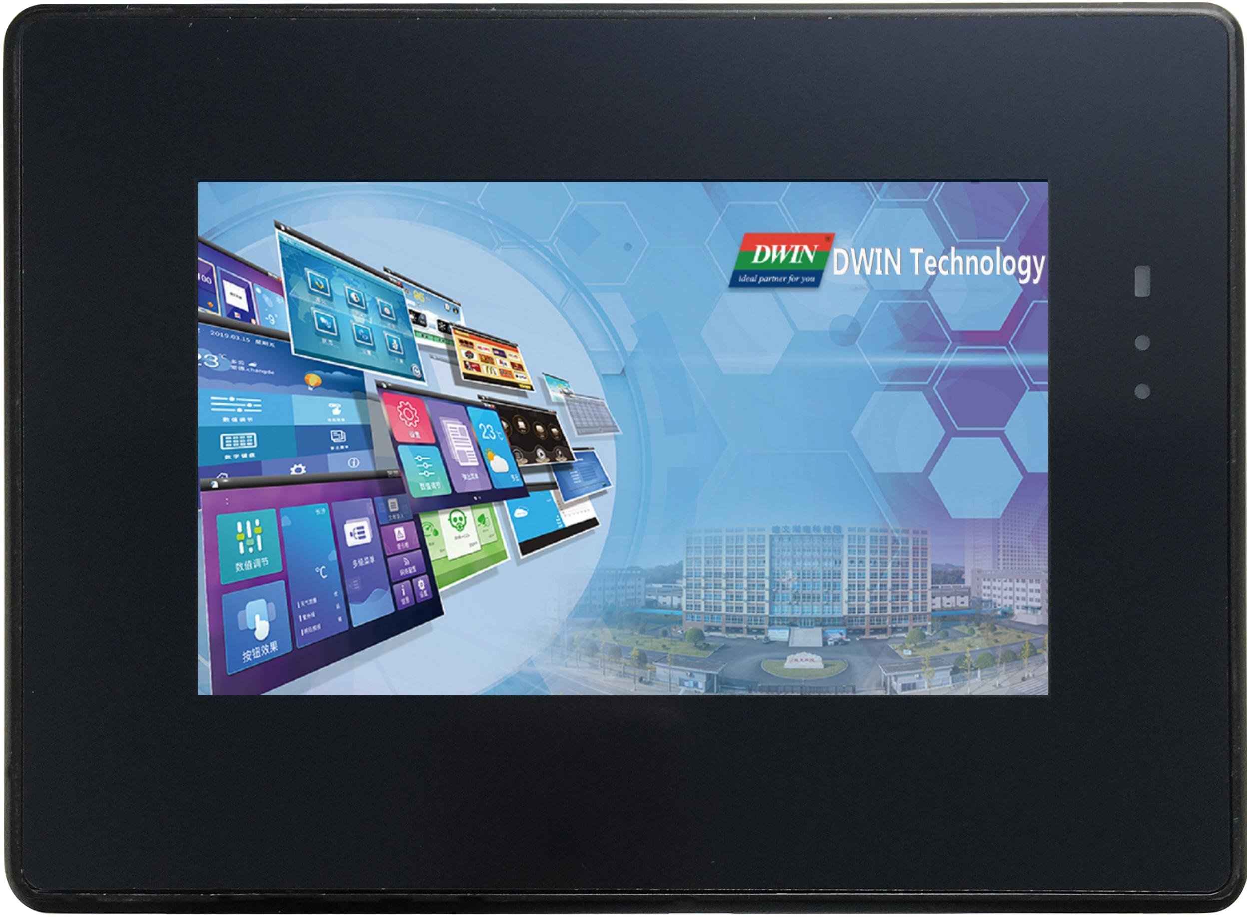 DMT80480T050_36W DWIN 5" HMI IPS Linux 5.4 ЖК-дисплей 800*480 в корпусе промышленного класса