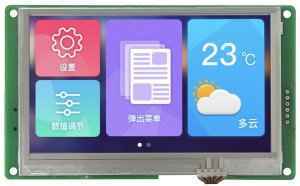 DMG48270C043_04W DWIN T5L0 UART HMI 4.3" TV ЖК-дисплей коммерческого класса