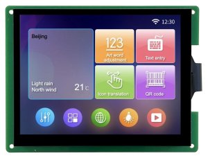 DMG64480K057_03W DWIN T5L0 UART 5.7" IPS ЖК-дисплей медицинского класса