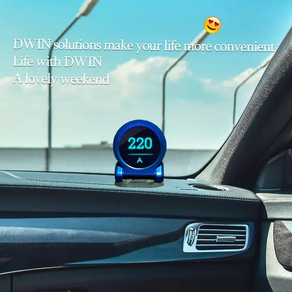 DMG40400C016_03W DWIN T5L0 UART HMI 1.6" круглый ЖК-дисплей коммерческого класса