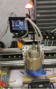 Схема управления гравировальным станком GRBL_ESP32 на основе экрана COF