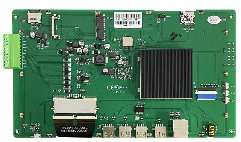 DMG12800C101_33WTC DWIN 10.1" IPS емкостный ЖК-дисплей Android 1280*800 коммерческого класса с сенсорной ёмкостной панелью