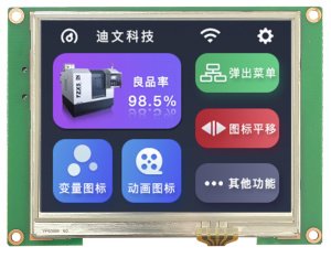 DMG32240C035_03W DWIN T5L1 UART HMI 3.5" IPS ЖК-дисплей коммерческого класса