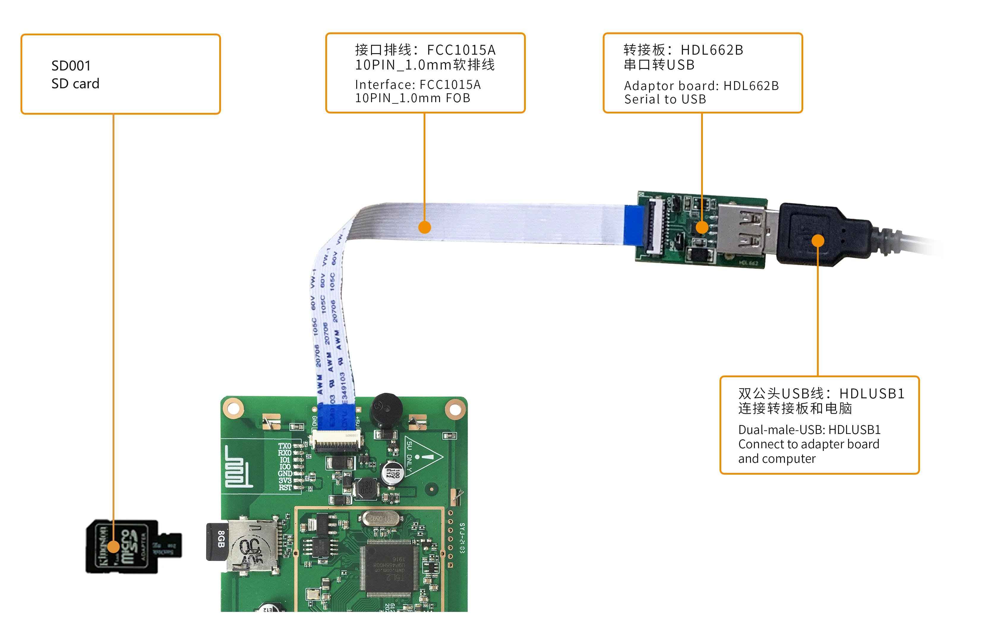 DMG85480C050_03W DWIN T5L1 UART HMI 5” IPS ЖК-дисплей коммерческого класса