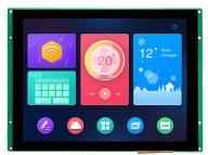 EKT080A DWIN T5L1 UART HMI 8" IPS-TFT ЖК-дисплей с оценочной платой разработки