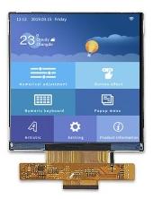 LI72720T041TA3598 DWIN 4.1" 720×720 интерфейс MIPI IPS Incell ЖК-дисплей