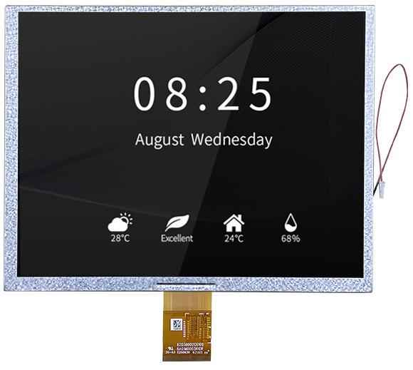 LN80600T104IA4598 DWIN 10.4" TN ЖК-модуль 800×600 с RGB интерфейсом