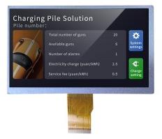 LI10600T070IA7098 DWIN TFT 7" 1024×600 RGB 24bit Interface 700nit IPS ЖК-дисплей