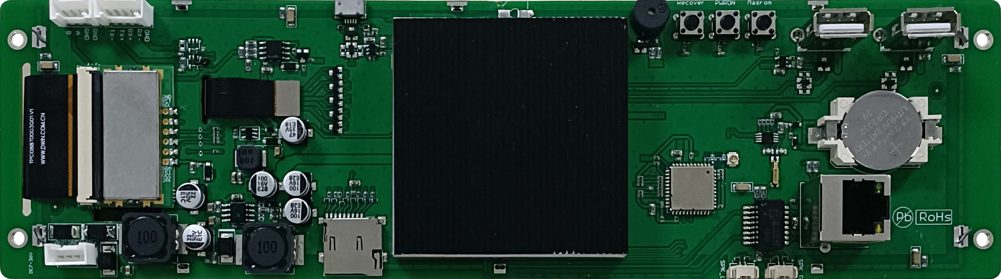 DMG12800C070_33WTC DWIN 7" емкостный экран Android 1280*800 коммерческого класса