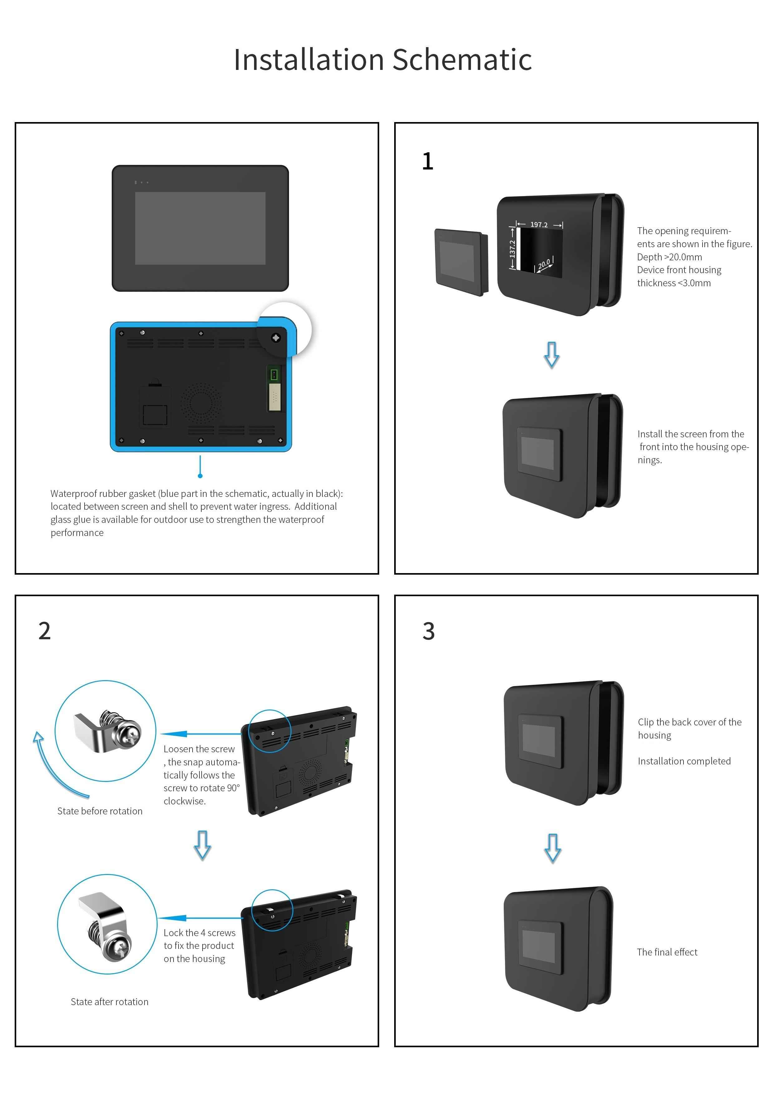 DMG10600T101_31WTC DWIN 10" Embedded Android 11 IPS ЖК-дисплей промышленного класса с сенсорной ёмкостной панелью