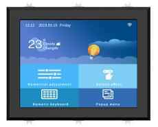 DMG10768T150_15WTR DWIN T5L2 UART 15" IPS ЖК-дисплей 1024*768 в корпусе промышленного класса