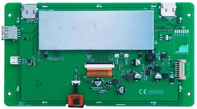 DMG80480T070_41W DWIN T5L HMI 7" TN TFT цифровой видеоэкран промышленного класса
