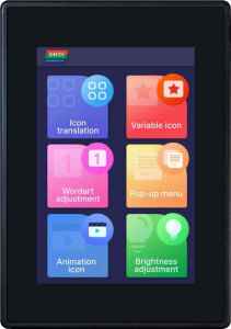 DMG48320T035_15WTR DWIN T5L0 UART HMI 3.5" IPS ЖК-дисплей индустриального класса с сенсорной резистивной панелью