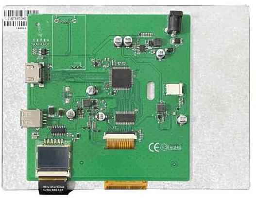 HDW080_002LC DWIN 8" IPS ЖК-дисплей 1024x768 с USB и HDMI интерфейсом и сенсорной ёмкостной панелью