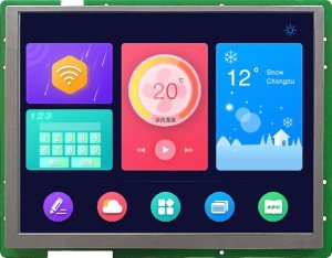 DMG80600Y104_04N DWIN T5L1 UART HMI 10.4" TN ЖК-дисплей класса красоты