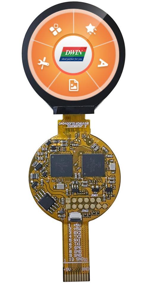 DMG40400F016_06W DWIN T5L0-Q88 HMI 1.6" IPS ультратонкий ЖК-дисплей COF серии